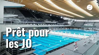 Visite guidée du centre aquatique olympique pour les JO de Paris 2024