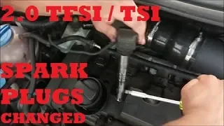 2.0 TFSI TSI How To Change Spark Plugs - VW / Audi / Seat / Skoda