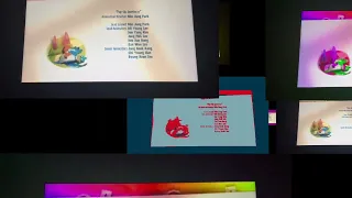 Zack and quack end credits colorful