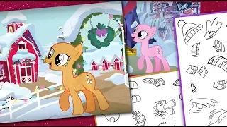 Create a Pony / MLP 'Best gift ever' sticker coloring for kids