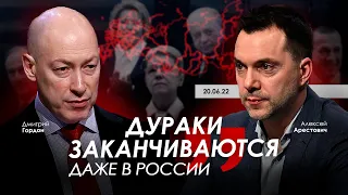 Арестович, Гордон. Дураки заканчиваются даже в России