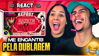 HAZBIN HOTEL- (PILOTO) - Fandub Xtreme (Repost) | [Casal Jounin React] 🔥