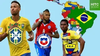 Best Footballer From EVERY Country in South America