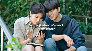 sorry (latino remix) - justin bieber [edit audio]