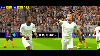 Efootball Gameplay Haaland Supper Header Goal