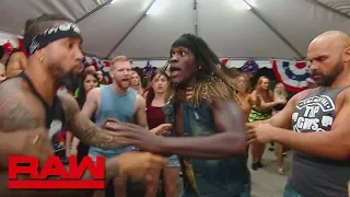 R-Truth defends the 24/7 Title at The Usos’ BBQ: Raw, May 27, 2019
