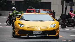 Car Spotting in Bonifacio Global City | 1 week July | Lamborghini SVJ, SV, Ford GT and more