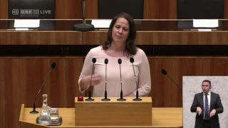 Tierschutzgesetz: Christiane Brunner (Grüne) ORF Nationalratssitzung