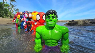 AVENGERS SUPERHERO STORY, HULK VS SPIDER-MAN 2, CAPTAIN AMERICA, VENOM, IRON MAN, THOR, MARVEL'S 104