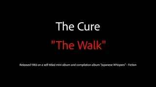 The Cure "The Walk" Karaoke Version