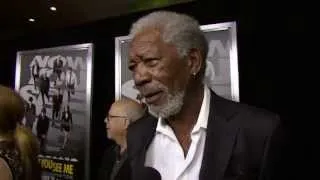 Now You See Me - I Maghi del Crimine: intervista a Morgan Freeman alla premiere di New York