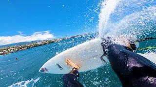 POV SURF - WAVE TRANSFORM INTO SKATEPARK