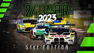 🤩 Get ready for the 51st edition of the 24h-race at the Nürburgring!