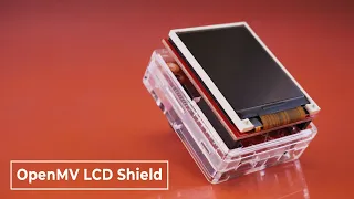 LCD Shield для камеры машинного зрения OpenMV. Железки Амперки