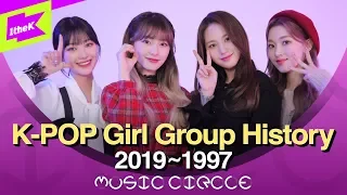 ITZY (여자)아이들부터 소녀시대 핑클까지 Girl Group History | K-pop Mashup | Cover | MUSIC CIRCLE | 뮤직써클 | DreamNote
