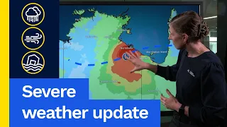 Severe Weather Update 19 March 2024: Ex-Tropical Cyclone Megan brings severe weather to the NT