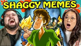 College Kids React To Ultra Instinct Shaggy Meme Compilation