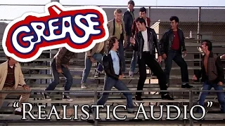 Grease Summer Nights with "Realistic" Audio - (No Music)
