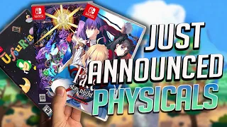 New Physical Switch Game Announcements! HUGE VN! Retro Remakes! Falcom!