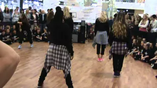 Dance Fusion Harlow perform Beyonce medley Choreography Harlow Town Centre