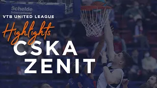 CSKA vs Zenit Highlights February, 13 | Season 2020-21