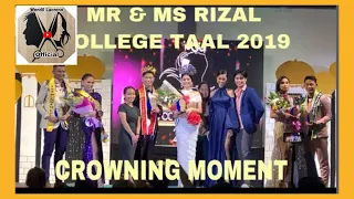 Who Wins? | Mr & Ms RIZAL COLLEGE OF TAAL 2019