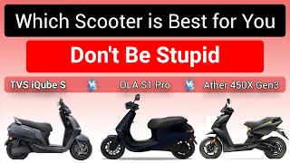 Ola S1 Pro vs Ather 450X vs TVS iQube S: India's Best Electric Scooter in 2023 #bestelectricscooter