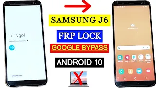 Samsung J6/J6 Plus FRP Bypass 2023 Android 10 | Samsung Frp Bypass/Google Account unlock Without PC