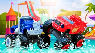 Qual é o carro mais rápido? Blaze e as Monster Machines em português