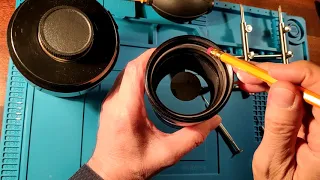 Объектив МТО-500 1965 года выпуска. Разборка, регулировка. Lens MTO-500. Disassembly, adjustment.