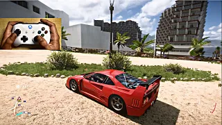 Ferrari F40 - Forza Horizon 5 | XBox One S Gameplay (First Person View)