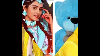 Mallika Singh  VS teddy bear# tarasti hai nighayein Sumellika_ lovers_❤️