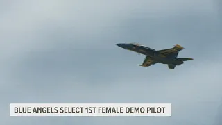 Blue Angels select first female demonstration pilot