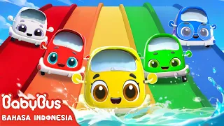 Lima Mobil Kecil Berenang 🌊🫧🚗| Lagu Berenang | Lagu Anak-anak | BabyBus Bahasa Indonesia