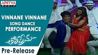 Vinnane Vinnane Song Dance Performance @ Tholi Prema Pre Release Event | Varun Tej, Raashi   Khanna