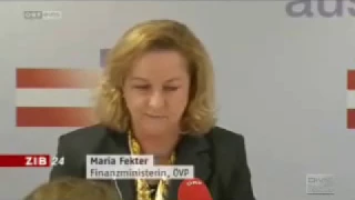 Das Budget - Dr. Maria Theresia Fekter - BMF Österreich