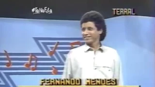 Fernando Mendes cantando cadeira de rodas!