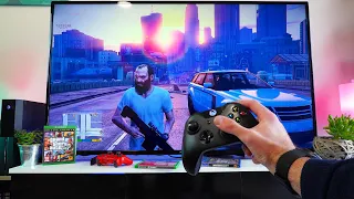 GTA 5- XBOX ONE- POV Gameplay Test, Impression, Unboxing