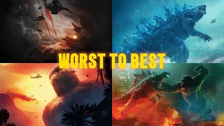 RANKING THE MONSTERVERSE MOVIES WORST TO BEST