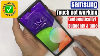 Samsung new android smartphone suddenly touch not responding( no damage or other problems)solutions