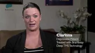 Female Depression Patient Treated by Brainsway Deep TMS Technology