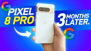 Pixel 8 Pro Review: 3 Months Later! (Battery & Camera Test)