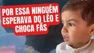 😭NINGUÉM IMAGINAVA QUE O LEOZINHO FOSSE FALAR ISSO E FÃS CHORAM