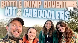 Bottle Dump Adventure with Kit & Caboodlers - Bottle Dump Digging + Mudlarking, Edinburgh - Ep 95