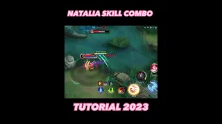 Natalia Skills Combo Tutorial 2023, Part 2! #nataliatutorial #mlbb #mobilelegends #mlbbtutorial