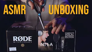 【4K】ASMR - Unboxing The Worlds Quietest Studio Mic - RODE NT1