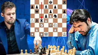 Perfect chess game 9 | Magnus Carlsen vs Hikaru Nakamura 5