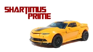 Transformers 4 Age of Extinction Bumblebee 2014 Camaro Concept Deluxe 2 Pack Action Figure Review