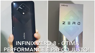 INFINIX ZERO 8 - Dando uma lição na Xiaomi? O smartphone gamer com super custo benefício!