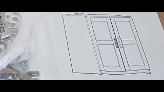 IKEA BRIMNES Cabinet with 2 doors, white 78 x 95 cm